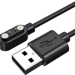 4uonly Power Sharing Cable 3 m Fire-Boltt Smart Watch USB Charger Magnetic Charging Cable ASZ4 image 2