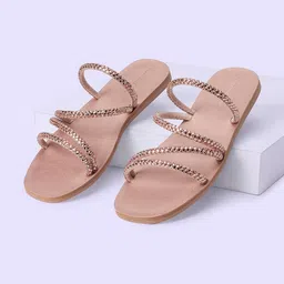 Forever Glam by Pantaloons Women Embellished Open Toe Flats-picture-23