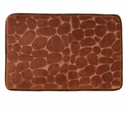 Kuber Industries Brown Leopard Printed Anti-Skid Doormat image 3
