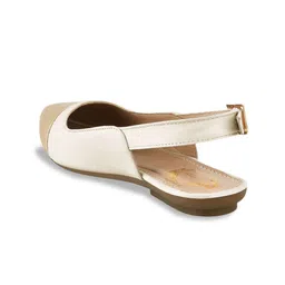 Shoetopia Pointed Toe Colourblocked Mules With Buckle Closure image 2