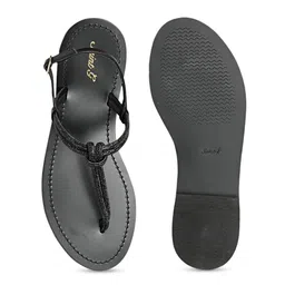 Saint G Leather T-Strap Flats image 4