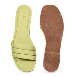 Eske Women Open Toe Slip-On Flats image 2