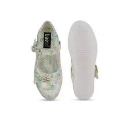 BAESD Girls Printed Ballerinas with Bows Flats image 3