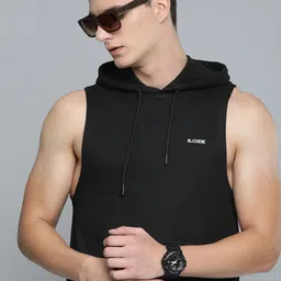 R.Code by The Roadster Life Co. Men Hooded Sweatshirt image 1