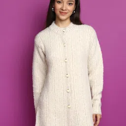 V-Mart Abstract Self Design Cotton Cardigan-picture-35