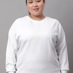 Rute Plus Size Long Sleeves Cotton Pullover image 1