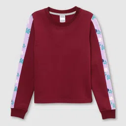 mackly Girls Pure Cotton Pullover Sweatshirt-image-92
