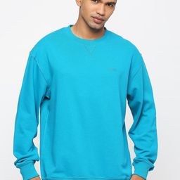 Basics Comfort Fit Round Neck Non Brushed Fleece Hooded Cotton Pullover Sweatshirt-picture-30