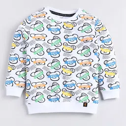 Ginie Boys Printed Cotton Sweatshirt-image-10