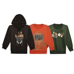 mack jonney VIMAL JONNEY Kids Pack Of 3 Graphic Printed Cotton Fleece Pullover Sweatshirts-picture-22