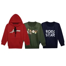 mack jonney VIMAL JONNEY Unisex Kids Multicoloured Printed Sweatshirt-picture-33