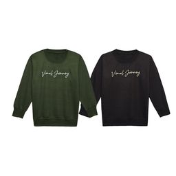 mack jonney VIMAL JONNEY Kids Pack Of 2 Printed Round Neck Fleece Pullover Sweatshirt-picture-38