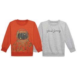 mack jonney VIMAL JONNEY Unisex Kids Multicoloured Printed Sweatshirt-picture-40