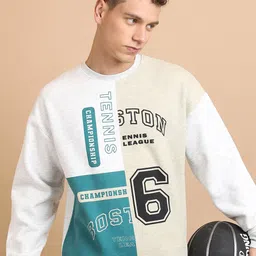 HIGHLANDER Typography Printed Oversized Sweatshirt-picture-19
