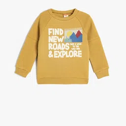 Koton Boys Printed Pullover Sweatshirt-picture-50