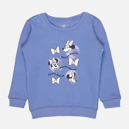 Bodycare Kids Girls Minnie & Friends Printed Fleece Pullover Sweatshirt-picture-20