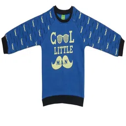 Clothe Funn Boys Typography Printed Fleece Pullover Sweatshirt-image-89
