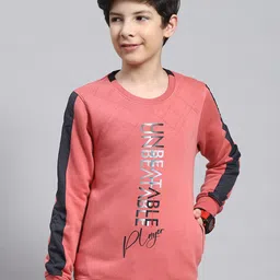 Monte Carlo Boys Typography Printed Long Sleeve Pullover Sweatshirt-picture-40