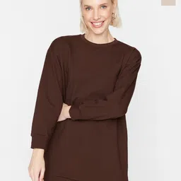 Trendyol Pack Of 2 Round Neck Longline Pullover Sweatshirt-picture-23