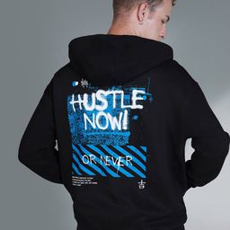 Hubberholme Typography Printed Hooded Neck Long Sleeve Front-Open Sweatshirt-picture-48