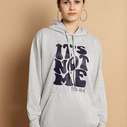 mack jonney VIMAL JONNEY Typography Printed Hooded Fleece Pullover Sweatshirt-picture-15