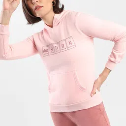 Campus Sutra Alphanumeric Printed Hooded Cotton Pullover Sweatshirt-image-89