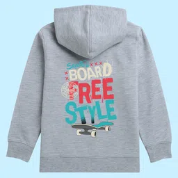 NUSYL Unisex Kids Typography Printed Hooded Fleece Pullover Sweatshirt-picture-38