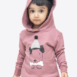 ariel Kids Graphic Printed Hooded Cotton Sweatshirt-picture-11