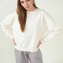 Strong And Brave Odour Free Cotton Pullover Sweatshirt-picture-40