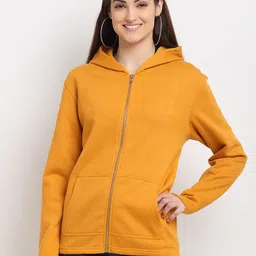 DOOR74 Women Orange Sweatshirt-picture-23