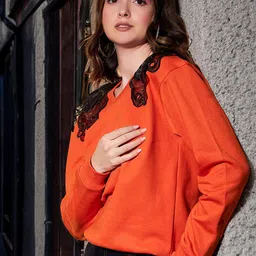 STYLECAST X KASSUALLY Women Pullover Sweatshirt image 4