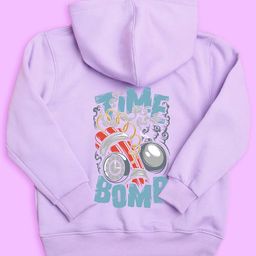 BAESD Kids Typography Printed Hooded Fleece Sweatshirt-picture-16