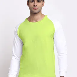 Friskers Men Pack of 2 Colourblocked Raglan Sleeves Sweatshirt image 2