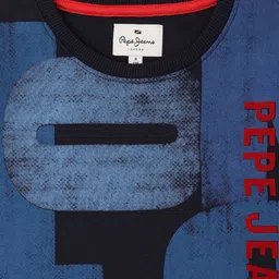 Pepe Jeans Boys Printed Round Neck Pullover image 2