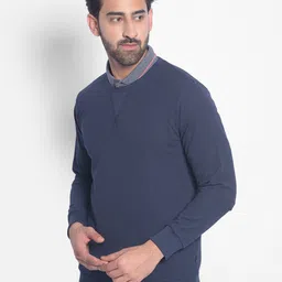 Crimsoune Club Round Neck Long Sleeve Pullover Sweatshirt image 2