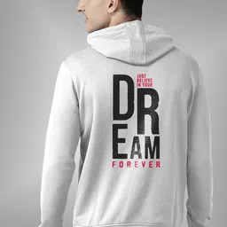 BAESD Men Printed Hooded Sweatshirt image 2