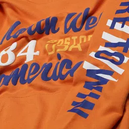 PLUM TREE Boys Orange Printed Sweatshirt image 3