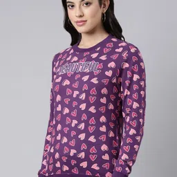 DIXCY SCOTT Slimz Floral Printed Cotton Sweatshirt image 2