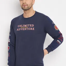 Duke Typography Printed Cotton Sweatshirt image 4