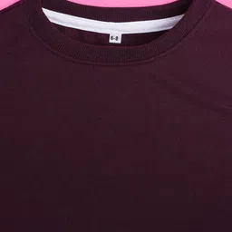 NUSYL Girls Graphic Printed Oversized Fleece Sweatshirt image 4