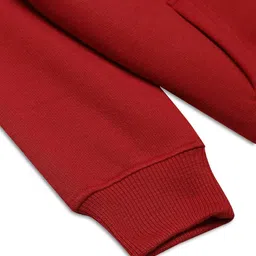 mack jonney VIMAL JONNEY Kids Typography Printed Hooded Cotton Fleece Sweatshirt image 2