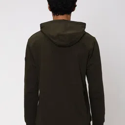 Mufti Camouflage Printed Hooded Cotton Sweatshirt image 4