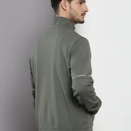 calvin klein jeans Calvin Klein High Neck Front-Open Sweatshirt image 4