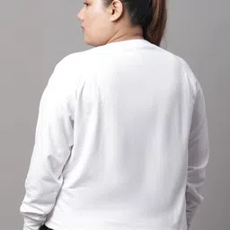 Rute Plus Size Long Sleeves Cotton Pullover image 5