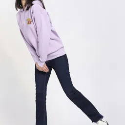 Bewakoof Graphic Printed Hooded Cotton Pullover image 3