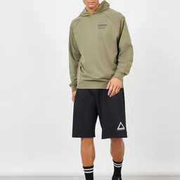 Styli Oversized Front and Back Print Athleisure Terry Hoodie image 5