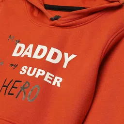 mack jonney VIMAL JONNEY Kids Pack Of 3 Typography Printed Hooded Cotton Fleece Pullover Sweatshirts image 2