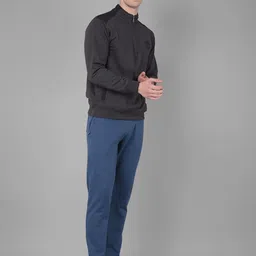 Dollar Mock Collar Cotton Sweatshirt image 4