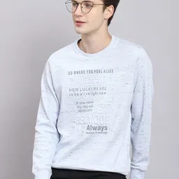Monte Carlo Typography Printed Cotton Sweatshirt image 4