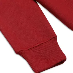 mack jonney VIMAL JONNEY Kids Pack Of 2 Typography Printed Hooded Cotton Fleece Sweatshirt image 2